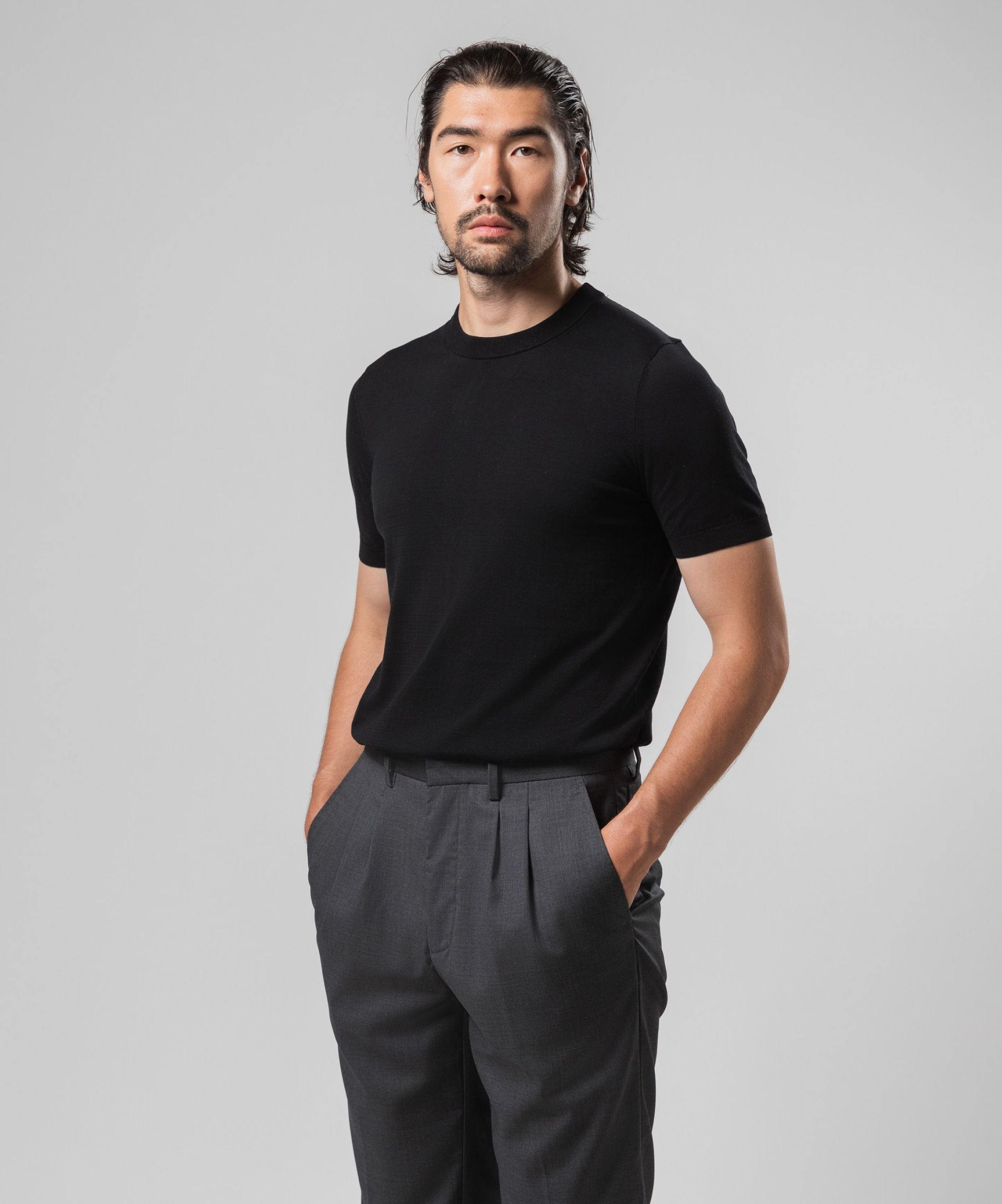 Футболка из тонкой трикотажи