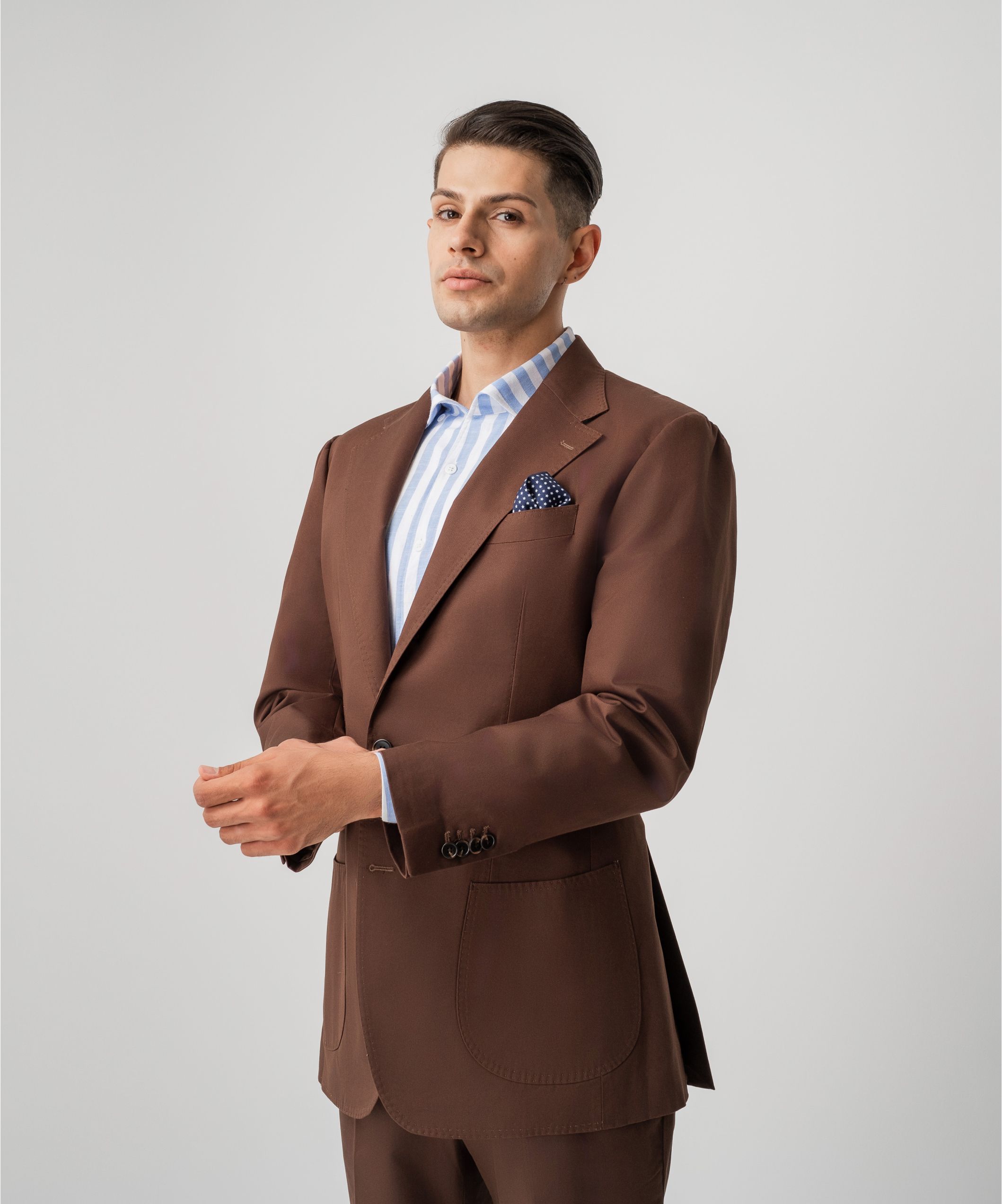 Костюм - двойка из хлопка