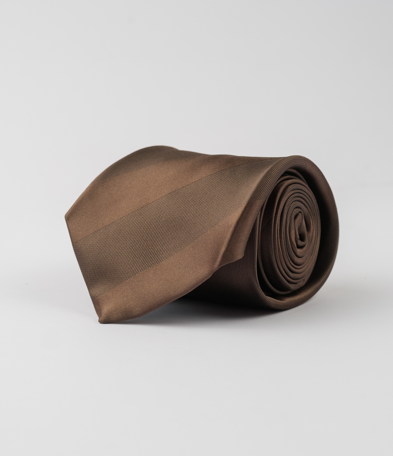 Двухцветный галстук в коричневых оттенках