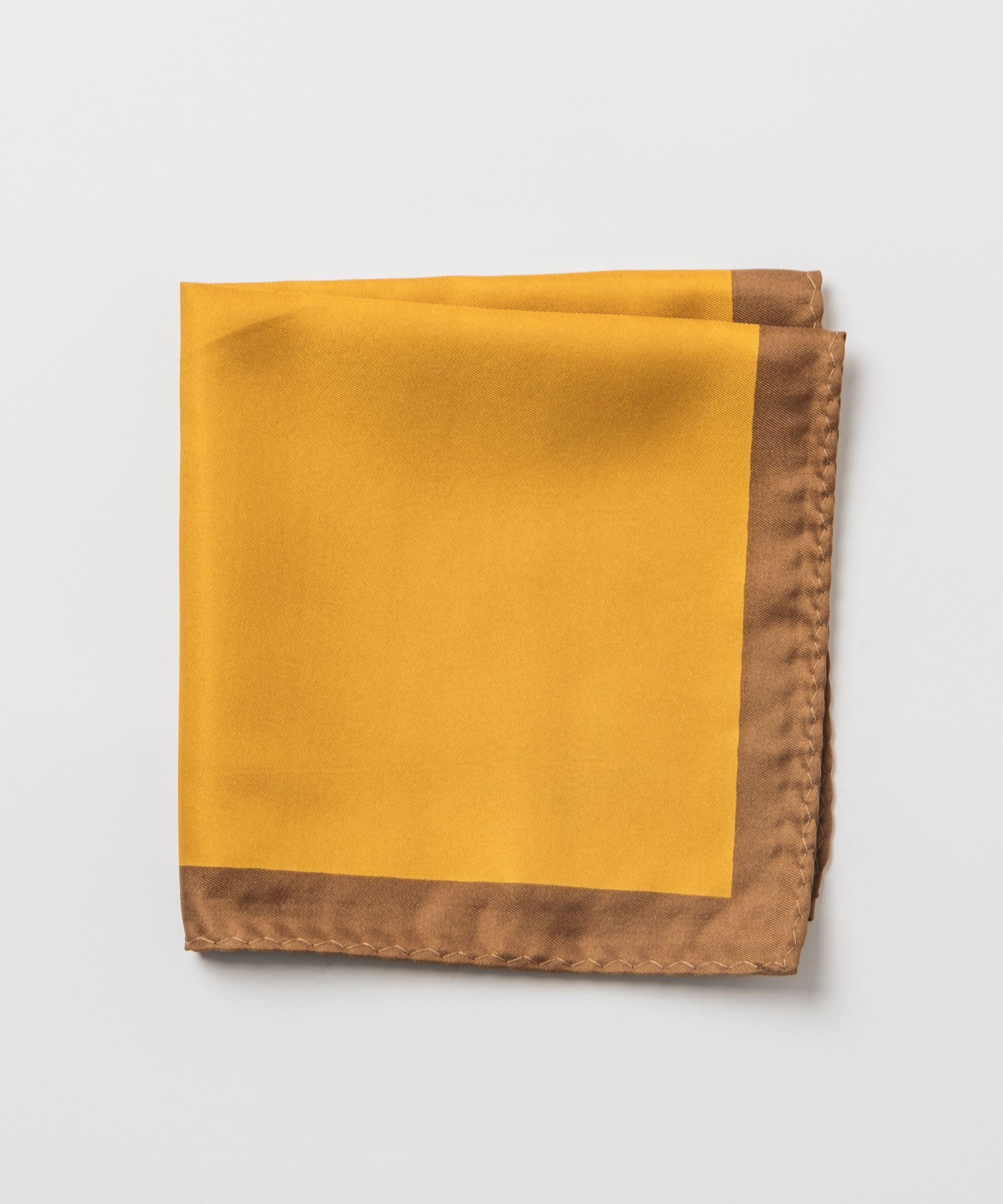 Платок-паше горчичного оттенка