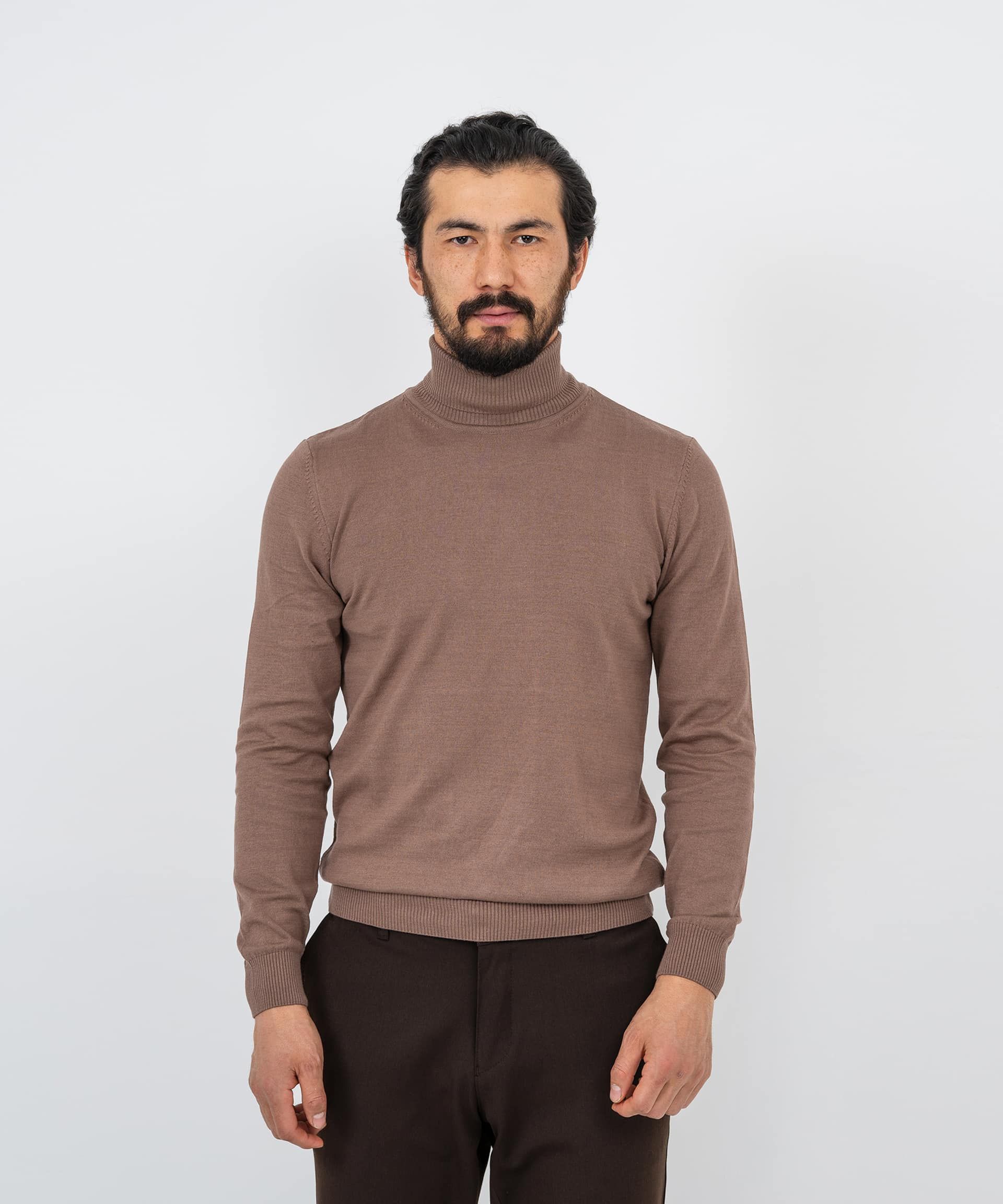 Водолазка цвета капучино